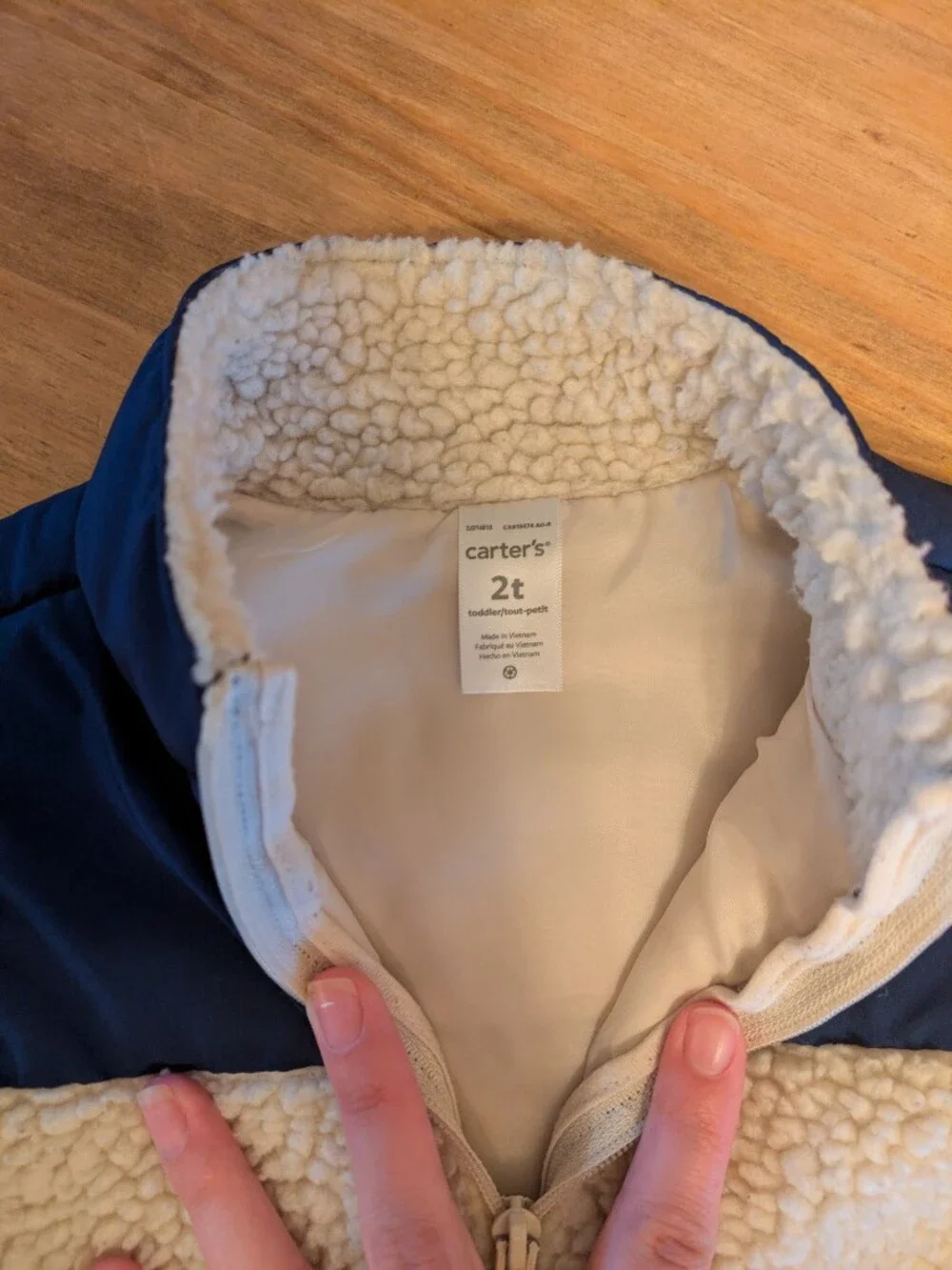 Carters Sherpa Vest